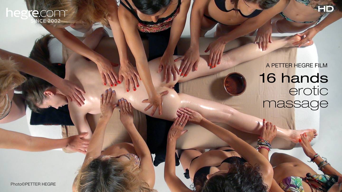 16 hender erotisk massasje