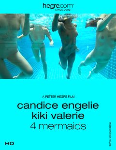 Candice Engelie Kiki Valerie 4 Mermaids