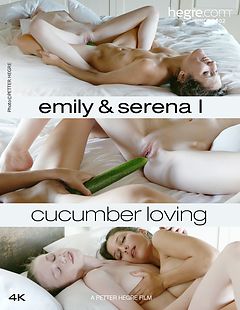 Emily And Serena L Cucumber Loving