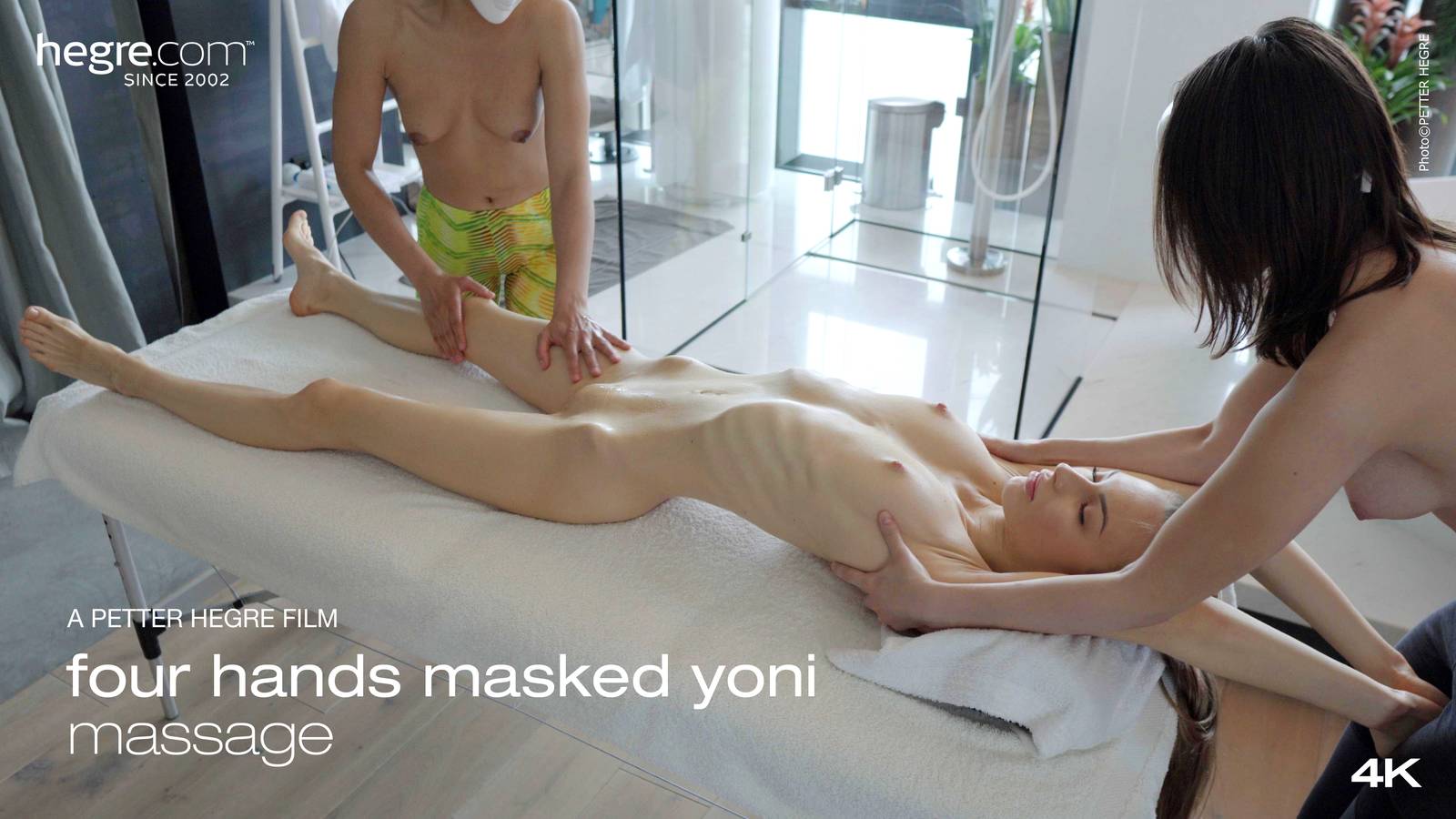 Four Hands Masked Yoni Massage - Hegre.com