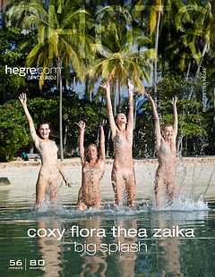 Coxy Flora Thea Zaika big splash