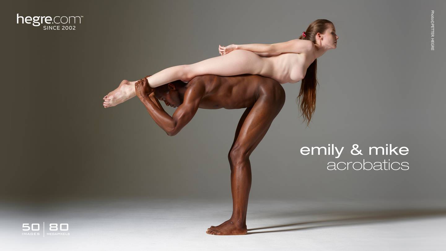 Emily and Mike acrobatics