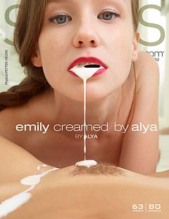 Emily creamed by Alya