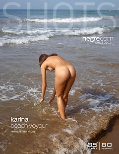 Karina beach voyeur