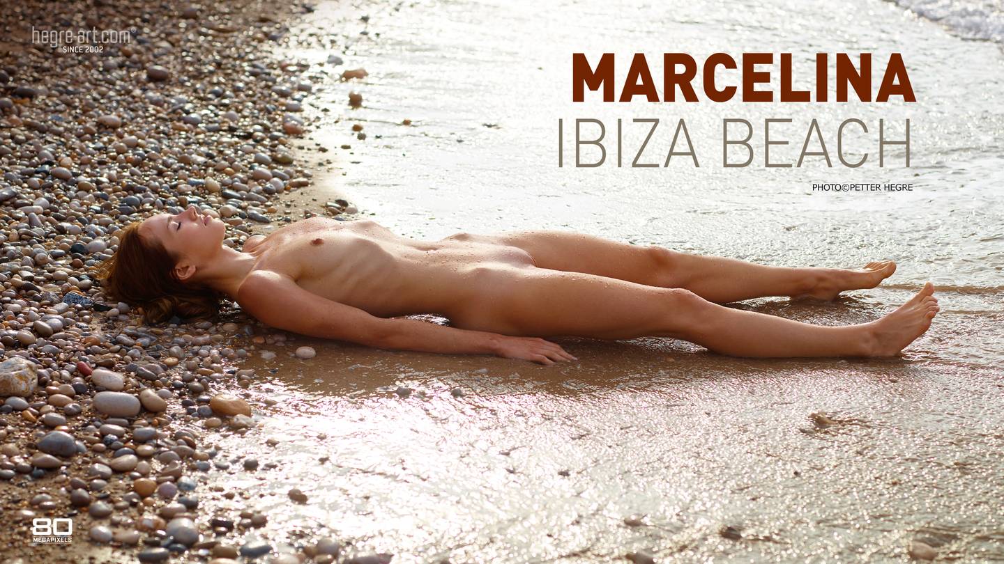 Marcelina Ibiza beach