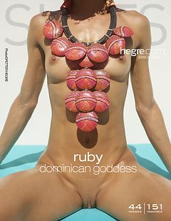 Ruby Dominican goddess
