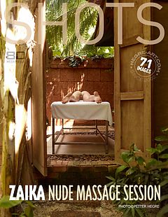 Zaika naken massage session