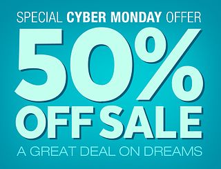 Cyber Monday 50 % RABAT Special: Udlev dine digitale drømme