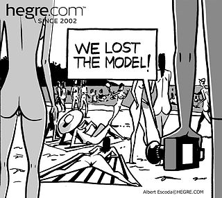 Côté Obscur de Hegre #54: Un mannequin Hegre disparaît sur une plage nudiste...