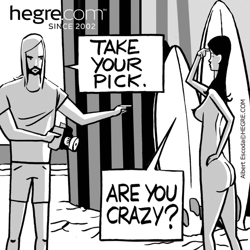 ヘグレの暗黒面 #55: ペッターは自分のモデルに選択肢を与えるのが好きだ…