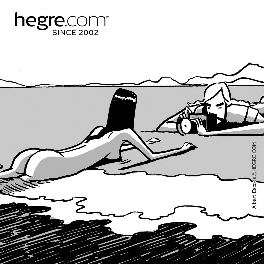 Die Dunkle Seite von Hegre Nr. 61: Hegre-Girls lieben das Meer, aber das hier ist zuviel des Guten...