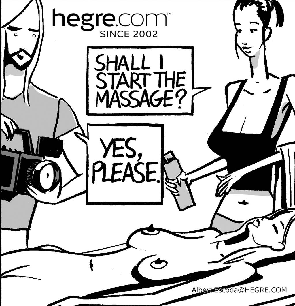 Dark Side of Hegre #64: De masseuse die alleen voor leden is...
