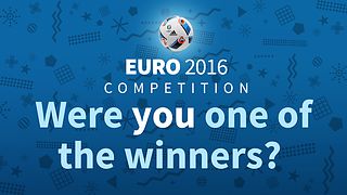 Euro 2016 konkurrence: Var du en af vinderne?